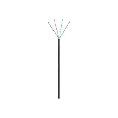Goobay Outdoor Network Cable  |  CAT 5e U / UTP  |  AWG 26 / 7  |  Cable length: 100 m  |  Black