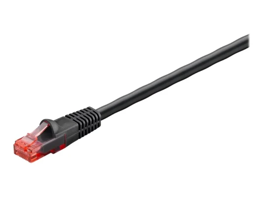 Goobay Outdoor Patch Cable  |  CAT 6 / 6A U / UTP  |  AWG 24 / 1  |  Cable length: 15 m  |  Black