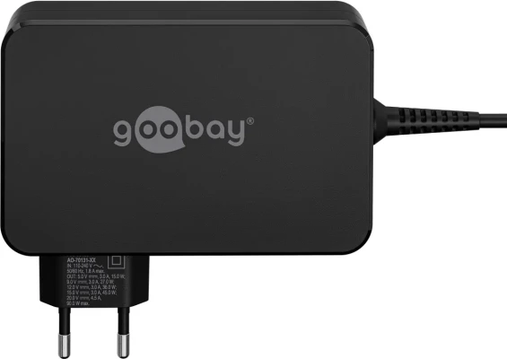 Goobay USB-C Charger for Laptops (90 W)  |  65420