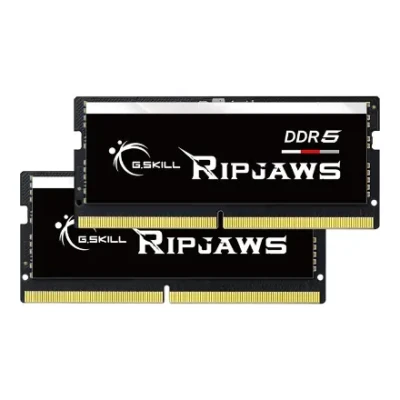 G.Skill  |  Ripjaws  |  32 GB (2x16 GB)  |  DDR5 SO-DIMM  |  5600 MHz  |  CL46