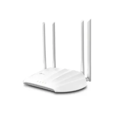 TP-LINK AX1800 Gigabit Wi-Fi 6 Access Point  |  TL-WA1801  |  802.11ax  |  2.4 / 5  |  10 / 100 / 1000 Mbit / s  |  Ethernet LAN (RJ-45) ports 1  |  MU-MiMO No  |  PoE in  |  Antenna type 4x External