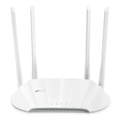 TP-LINK AX1800 Gigabit Wi-Fi 6 Access Point  |  TL-WA1801  |  802.11ax  |  2.4 / 5  |  10 / 100 / 1000 Mbit / s  |  Ethernet LAN (RJ-45) ports 1  |  MU-MiMO No  |  PoE in  |  Antenna type 4x External