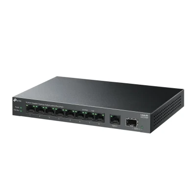 TP-LINK  |  10-Port Gigabit Desktop Switch with 8-Port PoE+  |  LS1210GP  |  Unmanaged  |  Desktop