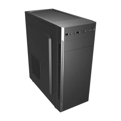 FSP Case  |  CMT160  |  Black  |  ATX Mid-Tower  |  Power supply included No