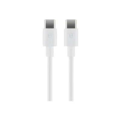 Goobay USB-C,Charging and Sync Cable, 2 m, white  |  Goobay