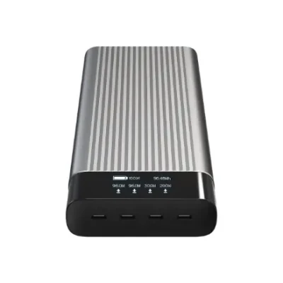 Hyper  |  HyperJuice 245W USB-C 100Wh akumulatora pakete ar OLED displeju