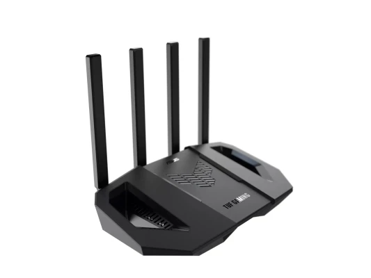 ASUS  |  TUF Gaming BE3600  |  Router  |  Wi-Fi 7  |  2.4 GHz, 5 GHz  |  AiMesh  |  5x Gigabit RJ-45  |  USB 3.2 Gen 1