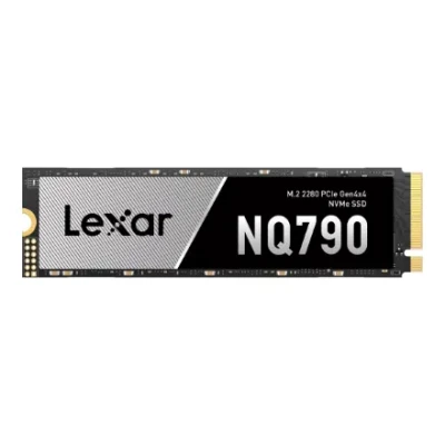 Lexar SSD  |  NQ790  |  1000 GB  |  SSD forma faktors M.2 2280  |  Cietā diska interfeiss PCIe Gen4x4  |  Lasīšanas ātrums 7000 MB / s  |  Rakstīšanas ātrums 6000 MB / s