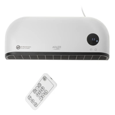 Adler LED Air Curtain Heater  |  AD 7751  |  Air curtain  |  2000 W  |  White