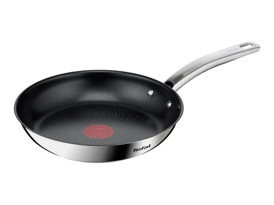 TEFAL  |  Frying Pan  |  B8170444 Intuition  |  Frying  |  Diameter 24 cm  |  Suitable for induction hob  |  Fixed handle  |  Black