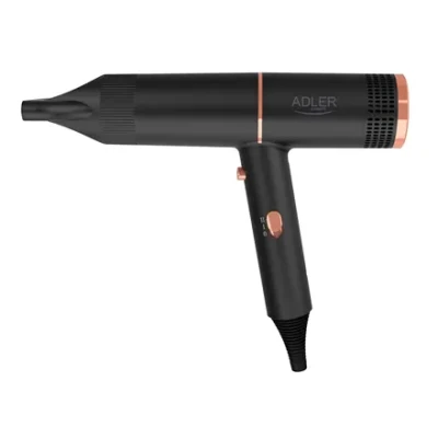 Adler matu fēns  |  AD 2278  |  1400 W  |  Temperatūras iestatījumu skaits 2  |  Jonu funkcija  |  Melns