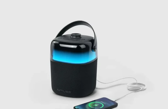 Muse Караоке-колонка  |  M-530 KA  |  30 Вт  |  Bluetooth  |  Черная  |  Портативная  |  Беспроводное соединение
