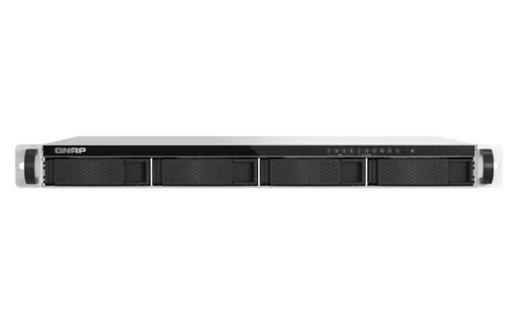QNAP 1U Short-depth Rackmount NAS  |  TS-h765eU-8G  |  Intel Atom  |  x7405C  |  8 GB  |  SODIMM DDR5