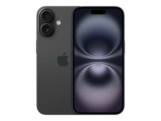 Apple iPhone 16  |  Чёрный  |  6.1 "  |  Super Retina XDR  |  2556 x 1179 пикселей  |  A18  |  Оперативная память 8 ГБ  |  128 ГБ  |  Двойная SIM-карта  |  4G  |  5G  |  Разрешение основной камеры 48+12 МП  |  Разрешение фронтальной камеры 12 МП  |  iOS  