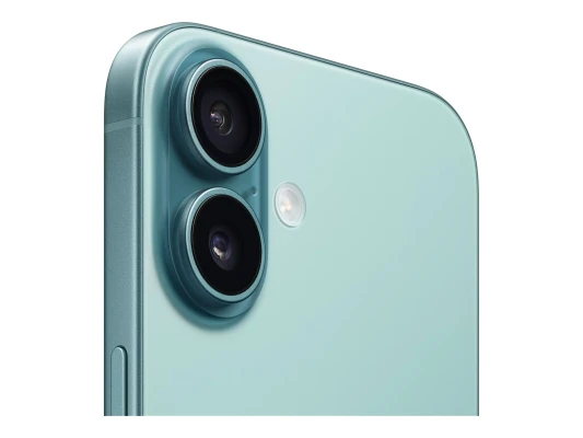Apple iPhone 16  |  Бирюзовый  |  6.1 "  |  Дисплей Super Retina XDR  |  2556 x 1179 пикселей  |  A18  |  Оперативная память 8 ГБ  |  128 ГБ  |  Двойная SIM-карта  |  4G  |  Разрешение основной камеры 48+12 МП  |  Разрешение фронтальной камеры 12 МП  |  i