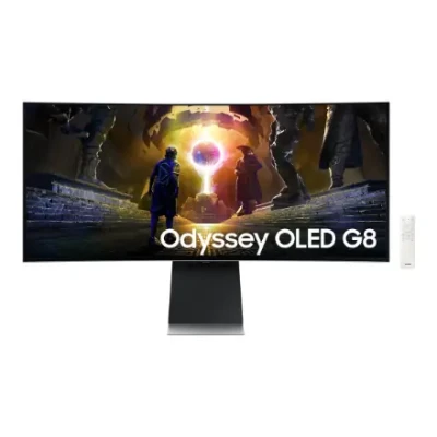 Samsung  |  LS34DG850SUXDU  |  34 "  |  OLED  |  21:9  |  175 Hz  |  0.03 ms  |  3440 x 1440 pixels  |  HDMI ports quantity 2  |  Silver