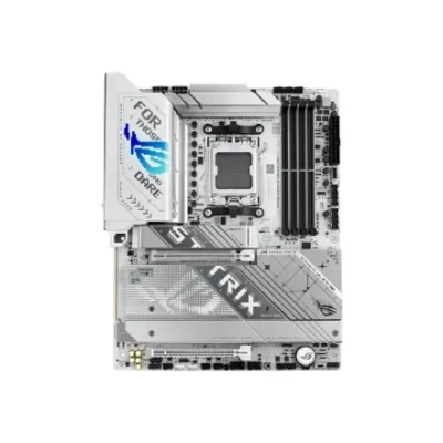 Asus ROG STRIX X870-A GAMING WIFI  |  Procesoru ģimene AMD  |  Procesora ligzda AM5  |  DDR5  |  Atbalstītās cietā diska saskarnes SATA, M.2  |  SATA savienotāju skaits 2