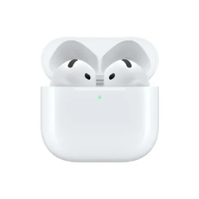 Apple  |  AirPods 4  |  Bluetooth  |  Iekšausu  |  Troksni slāpējoši  |  Bezvadu  |  Balts