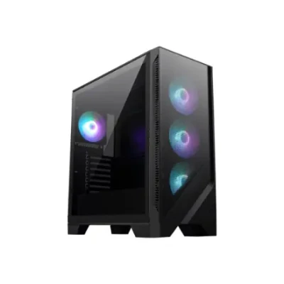 MSI PC Case  |  MAG FORGE 321R AIRFLOW  |  Side window  |  Black  |  Mid-Tower  |  Power supply included No  |  ATX