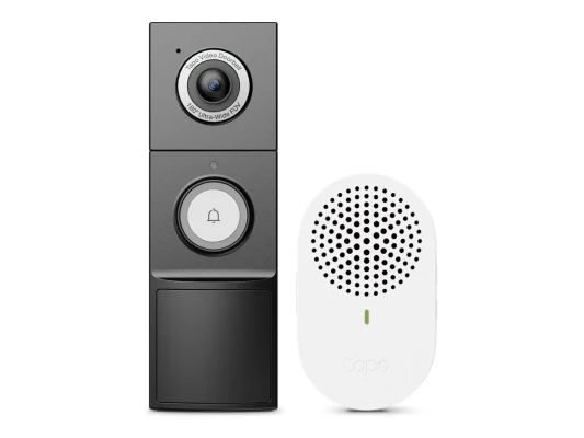 TP-LINK  |  Video Doorbell Camera  |  Tapo D235  |  5 MP  |  1.18mm / F1.8  |  IP66  |  H.264  |  Micro SD, Max. 512