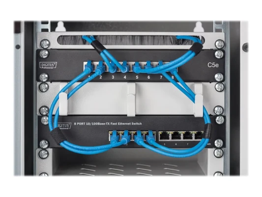 Digitus Wall-mounted housing 254 mm (10")  |  DN-10-09U  |  Grey  |  31.2 x 30 cm