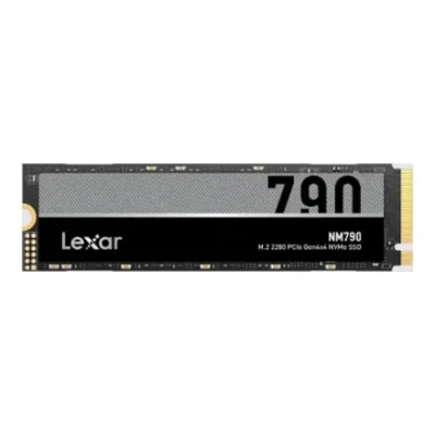 Lexar SSD  |  NM790  |  8000 GB  |  SSD forma M.2 2280  |  Cietā diska interfeiss M.2 NVMe  |  Lasīšanas ātrums 7400 MB / s  |  Rakstīšanas ātrums 6500 MB / s