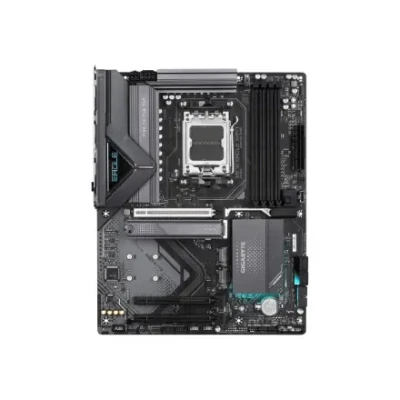 Gigabyte X870 EAGLE WIFI7  |  Processor family AMD  |  Processor socket AM5  |  DDR5 DIMM  |  Supported hard disk drive interfaces SATA, M.2  |  Number of SATA connectors 4