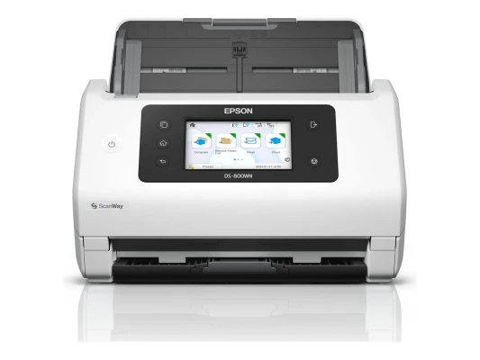 Epson Tīkla biznesa skeneris  |  WorkForce DS-800WN  |  Krāsu  |  Bezvadu