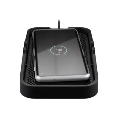 Goobay 60471 Wireless Vehicle Fast Charger 15 W, Black  |  Goobay