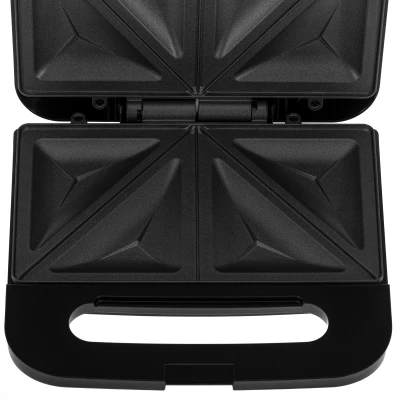 Adler Sandwich Maker  |  AD 3076  |  1000 W  |  Number of plates 1  |  Black / Silver