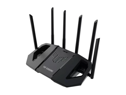ASUS TUF Gaming BE6500 Gaming Router  |  Wi-Fi 7  |  AiMesh  |  4× RJ-45  |  MU-MIMO