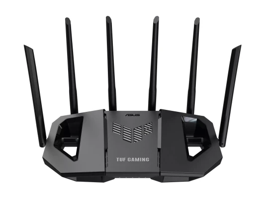 ASUS TUF Gaming BE6500 Gaming Router  |  Wi-Fi 7  |  AiMesh  |  4× RJ-45  |  MU-MIMO