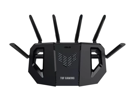 ASUS TUF Gaming BE6500 Gaming Router  |  Wi-Fi 7  |  AiMesh  |  4× RJ-45  |  MU-MIMO