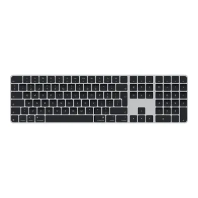 Apple Magic Keyboard with Touch ID and Numeric Keypad for Mac models with Apple silicon  |  Keyboard  |  Wireless  |  English  |  Black  |  Bluetooth, USB-C