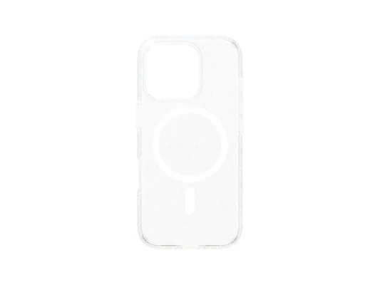 CARE Flagship Case  |  Back cover  |  Apple  |  iPhone 16 Pro  |  Recycled plastic  |  White  |  Urban Combat Star Lit with MagSafe