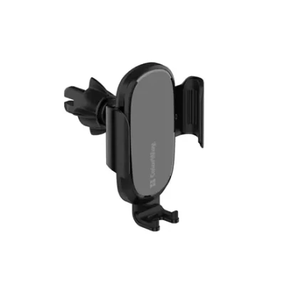 ColorWay  |  Air Vent Car Wireless Charger, 15W  |  CW-CHAW038Q-BK  |  360° swivel to adjust to desired angle; Mounting in the air duct deflector of the car; Screen diagonal from 4" to 6.5" (from 7.3 cm to 9.5 cm wide)