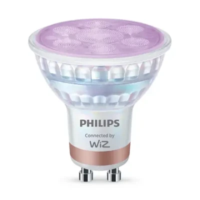 WiZ Philips Smart WiFi Spot PAR16 RGB, 3pcs  |  GU10  |  4.7W  |  Full colour