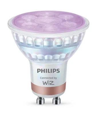 WiZ Philips Smart WiFi Spot PAR16 RGB, 3pcs  |  GU10  |  4.7W  |  Full colour