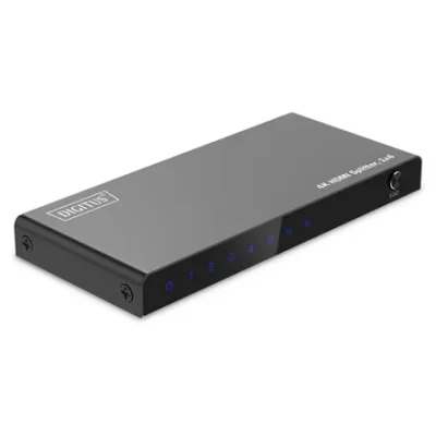 Digitus 4K HDMI Splitter, 1x4  |  DS-55337  |  Black