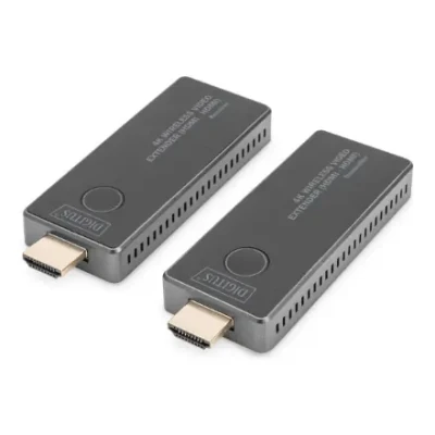 Digitus  |  4K Wireless Video Extender, 30 m (HDMI - HDMI)  |  DS-55323  |  Black / Silver