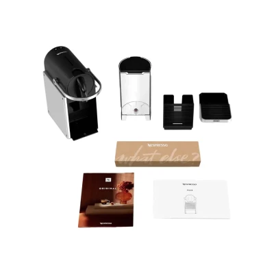 Delonghi  |  Capsule Coffee Machine  |  Nespresso Pixie EN127.S  |  19 bar  |  1260 W  |  Silver / Black