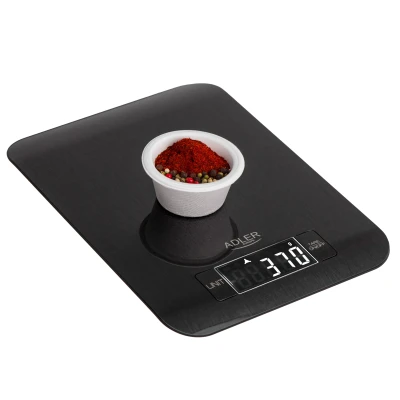 Adler Kitchen Scale  |  AD 3183b  |  Graduation 1 g  |  Black