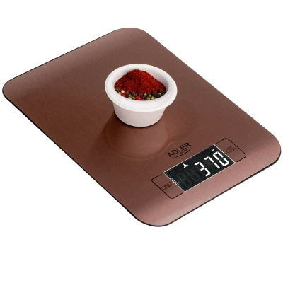 Adler Kitchen Scale  |  AD 3183c  |  Graduation 1 g  |  Copper