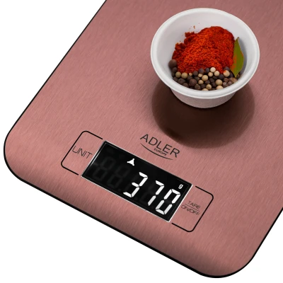 Adler Kitchen Scale  |  AD 3183c  |  Graduation 1 g  |  Copper