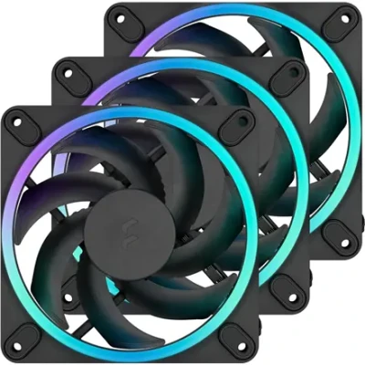 Fractal Design  |  Momentum 12 RGB 3-pack  |  120 mm Cooling Fans