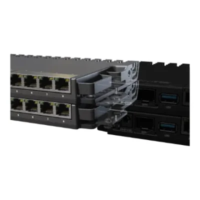 MikroTik Kit for mounting RB5009 / L009 devices in 1U rackmounts  |  K-79