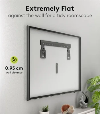 Goobay Wall mount  |  Ultraslim TV Wall Mount Basic FIXED (XL)  |  43-100 "  |  Black