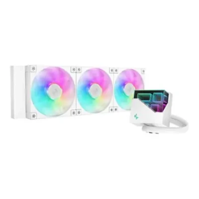 DeepCool  |  LT360 ARGB  |  Liquid CPU Cooler  |  Intel / AMD  |  White