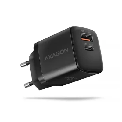 AXAGON Wallcharger 2x port (USB-A + USB-C), 20W  |  ACU-PQ20