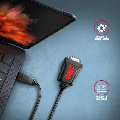 AXAGON USB - СЕРИЙНЫЙ Активный Адаптер  |  ADS-1PSN